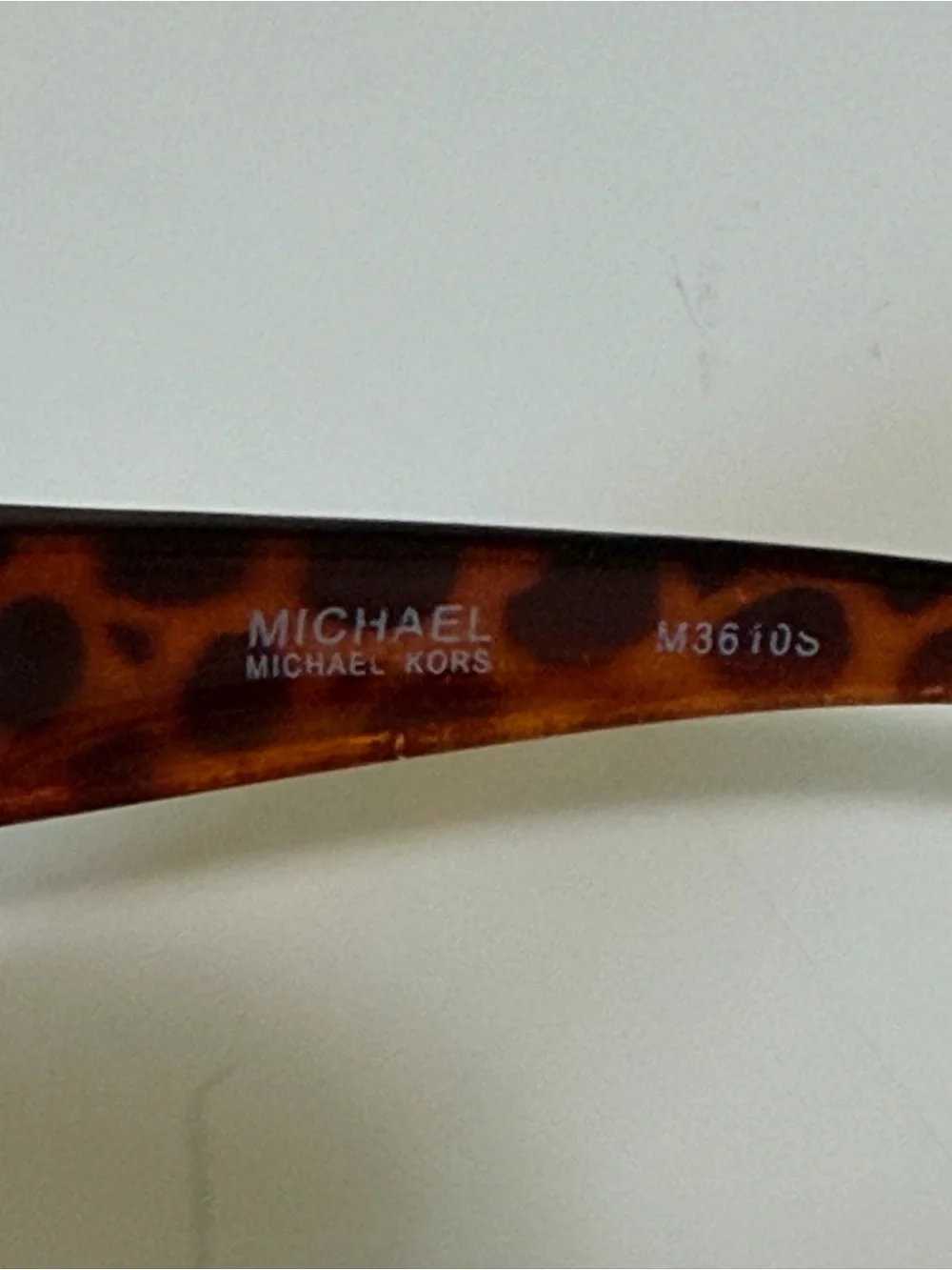 Michael Kors Tortoise Shell Sunglasses with Brown Lenses